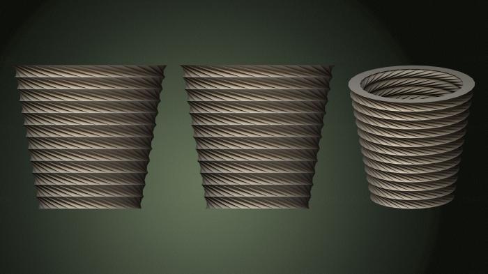 Vases (VZ_0839) 3D model for CNC machine