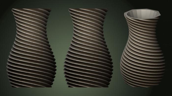Vases (VZ_0843) 3D model for CNC machine