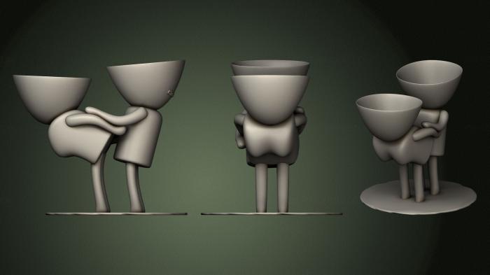 Vases (VZ_0963) 3D model for CNC machine