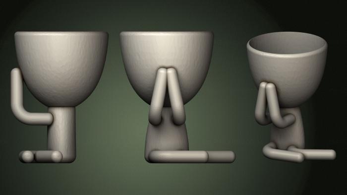 Vases (VZ_0984) 3D model for CNC machine