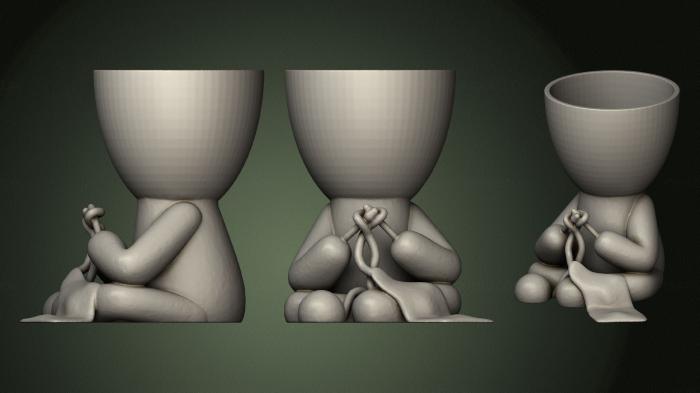 Vases (VZ_0994) 3D model for CNC machine