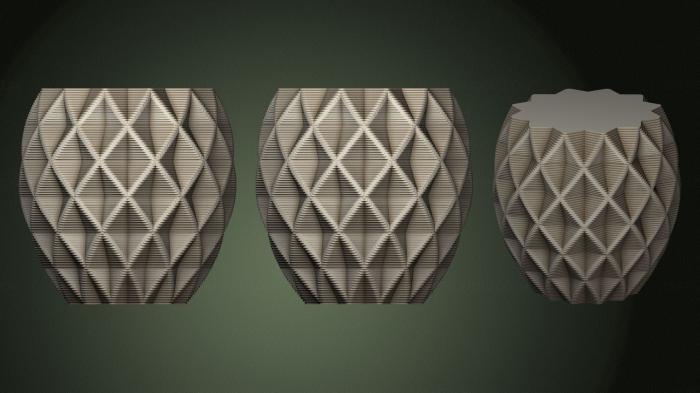 Vases (VZ_0999) 3D model for CNC machine