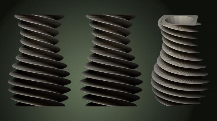 Vases (VZ_1008) 3D model for CNC machine
