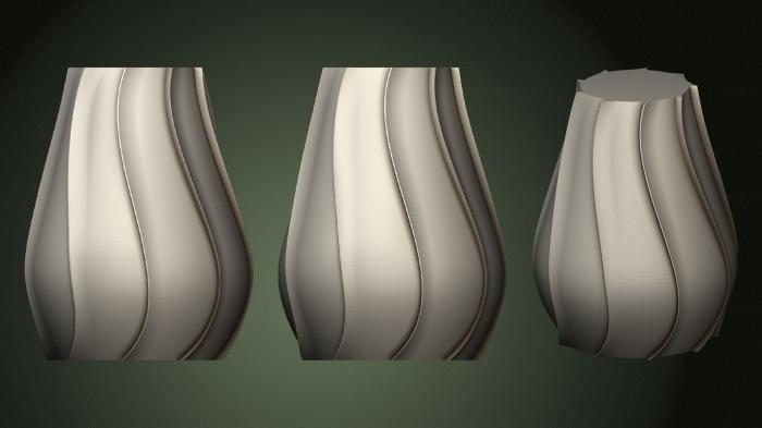 Vases (VZ_1057) 3D model for CNC machine