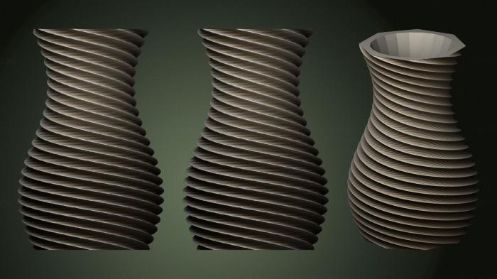 Vases (VZ_1067) 3D model for CNC machine