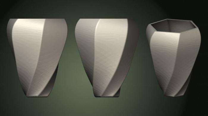Vases (VZ_1077) 3D model for CNC machine
