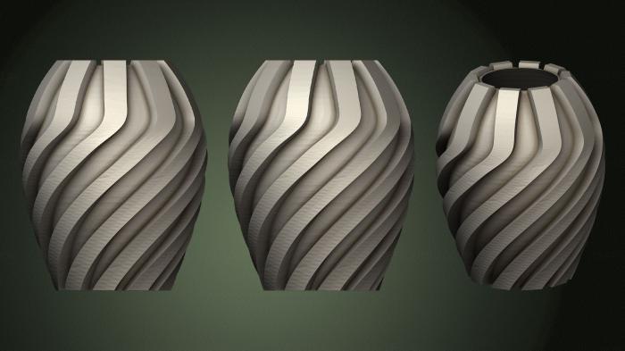 Vases (VZ_1212) 3D model for CNC machine