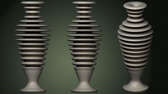 Vases (VZ_1269) 3D model for CNC machine