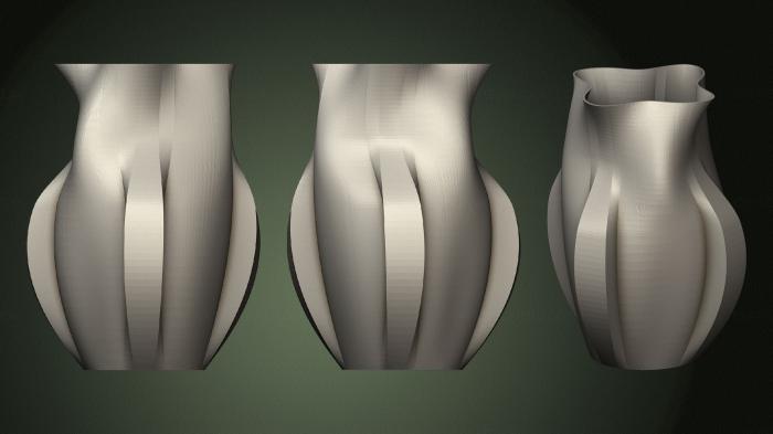 Vases (VZ_1270) 3D model for CNC machine