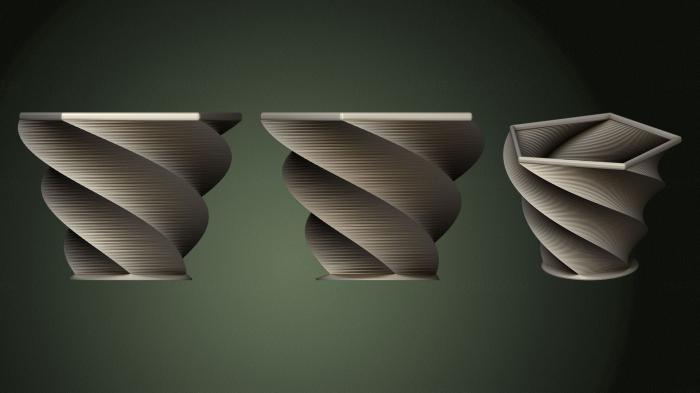 Vases (VZ_1275) 3D model for CNC machine