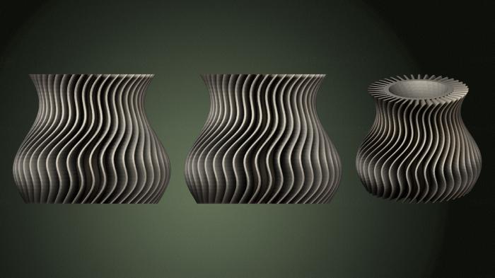 Vases (VZ_1300) 3D model for CNC machine