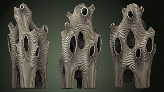 Vases (VZ_1317) 3D model for CNC machine