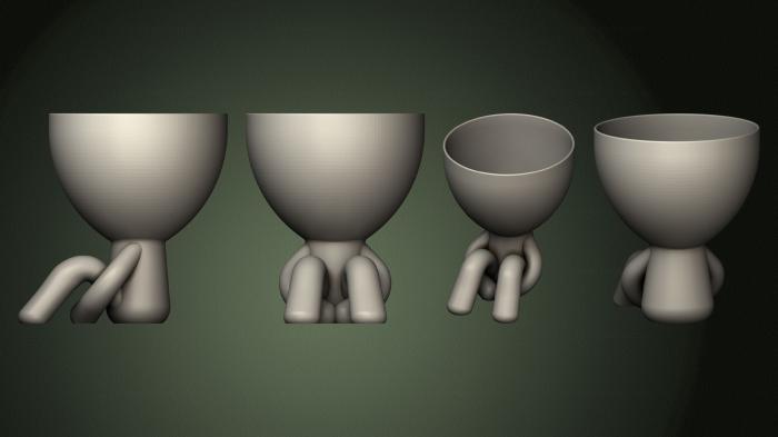 Vases (VZ_1364) 3D model for CNC machine