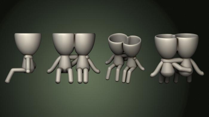 Vases (VZ_1403) 3D model for CNC machine