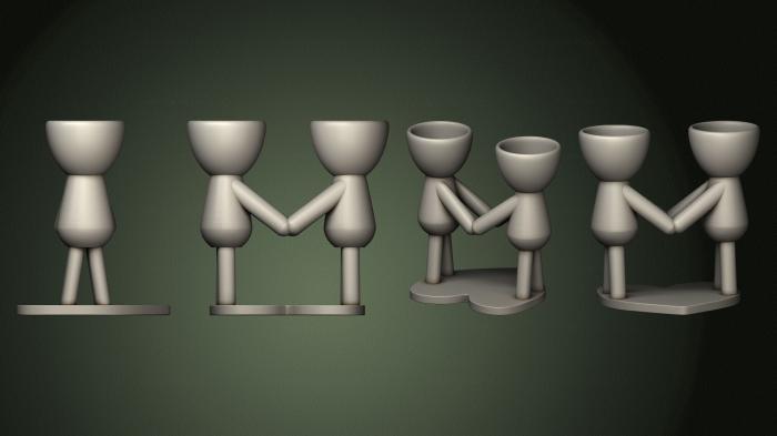 Vases (VZ_1404) 3D model for CNC machine