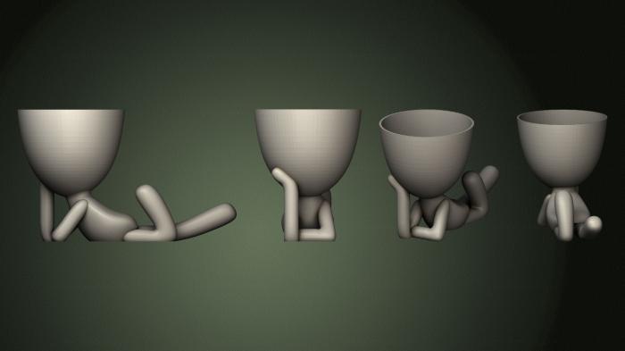 Vases (VZ_1410) 3D model for CNC machine