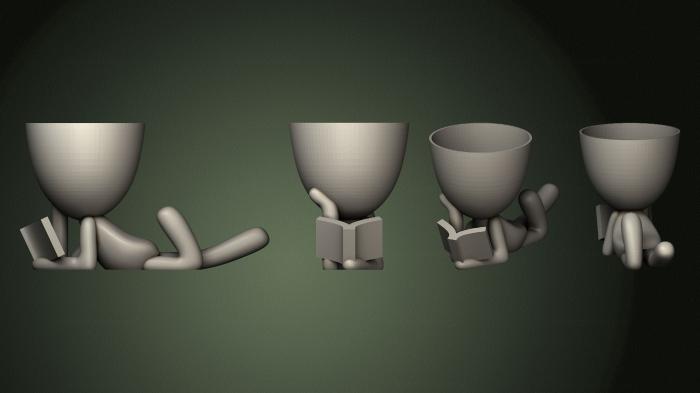 Vases (VZ_1411) 3D model for CNC machine