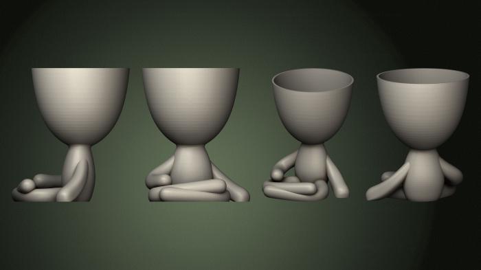 Vases (VZ_1413) 3D model for CNC machine