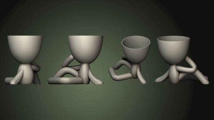 Vases (VZ_1420) 3D model for CNC machine