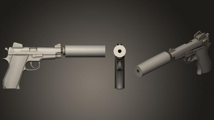 Weapon (WPN_0147) 3D model for CNC machine