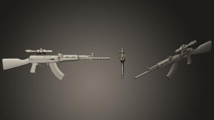 Weapon (WPN_0200) 3D model for CNC machine