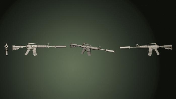 Weapon (WPN_0407) 3D model for CNC machine