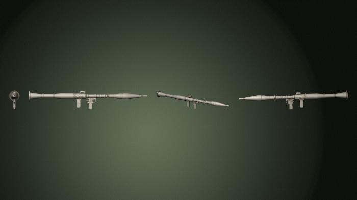 Weapon (WPN_0412) 3D model for CNC machine